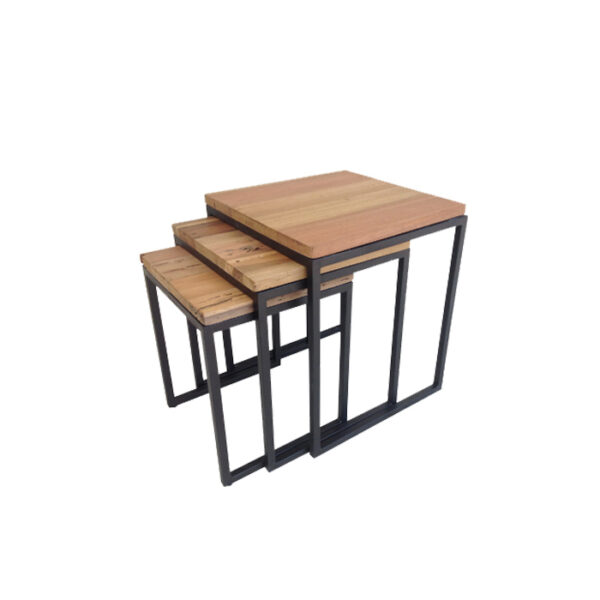 柚木家具｜兄弟方桌 (3pcs)｜米羅柚木