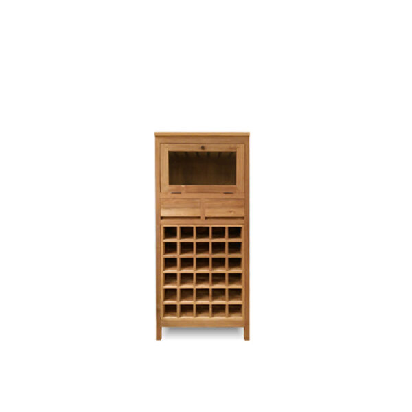 柚木家具｜一門兩抽小酒櫃｜米羅柚木