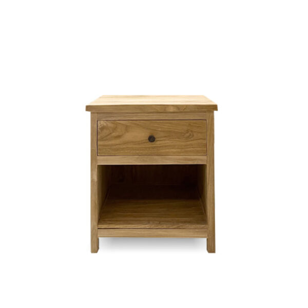 原木家具｜SEKAR單抽邊櫃｜米羅柚木
