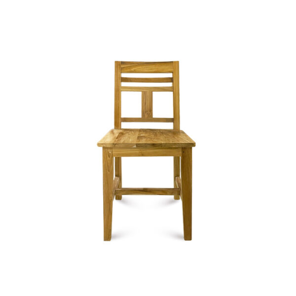 原木家具｜全版面工字餐椅.｜米羅柚木
