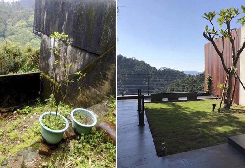 原木家具｜四十年老透天翻新｜米羅柚木家居