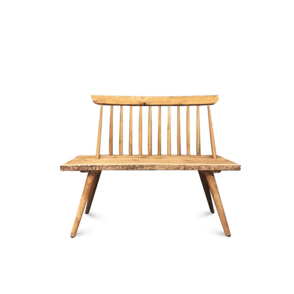 原木家具｜ 涼背休閒椅凳S｜米羅柚木家居