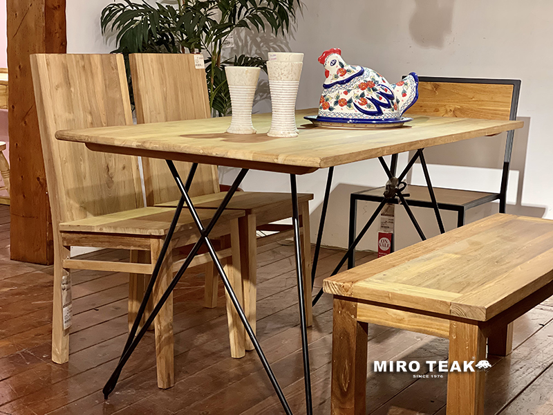 餐桌｜史塔克餐桌.｜米羅柚木